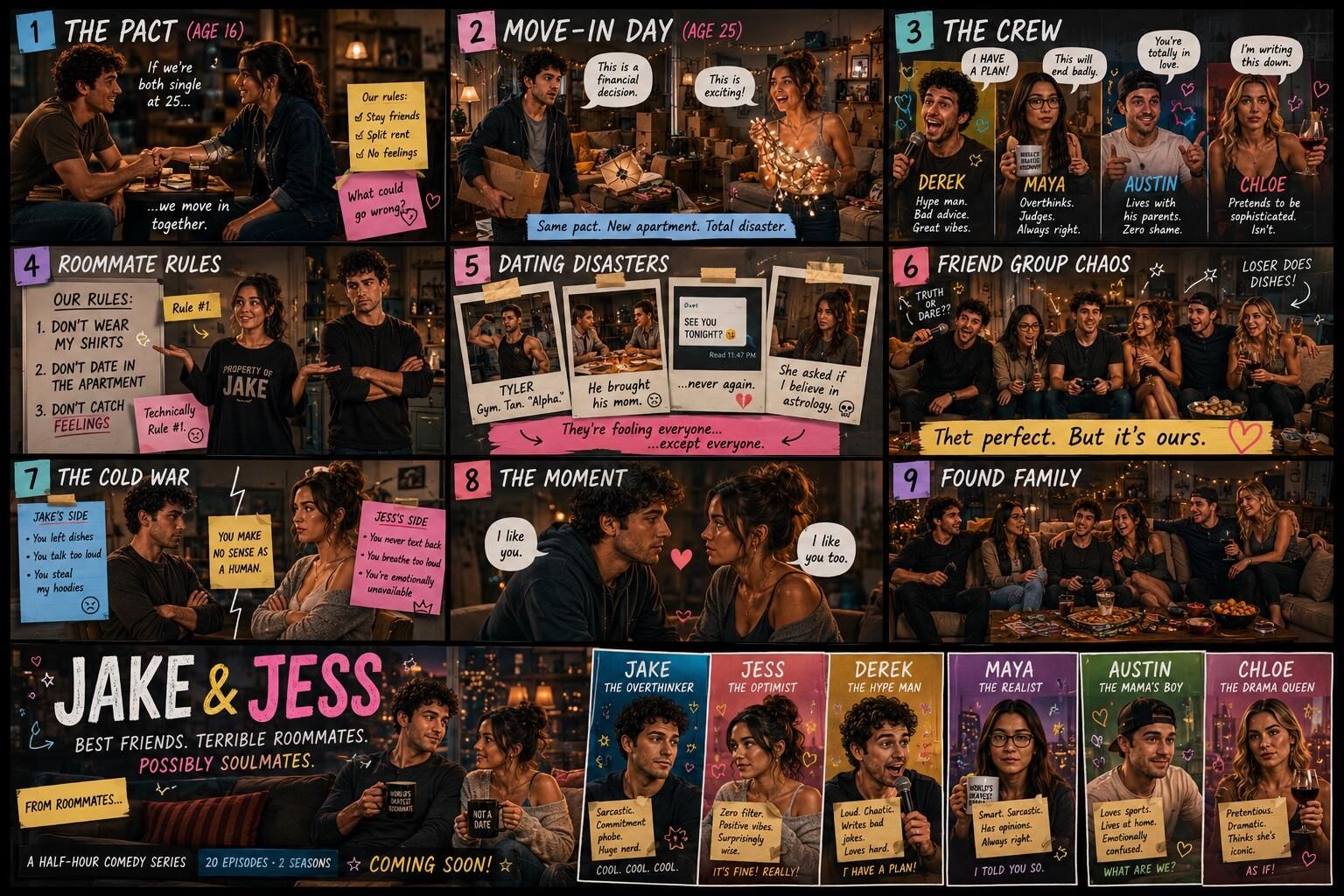 Jake & Jess original project artwork