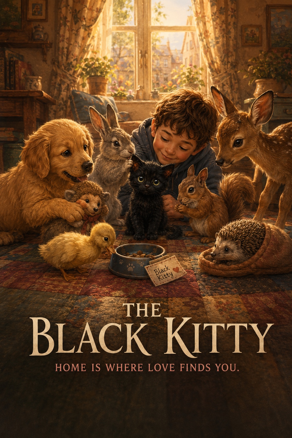 The Black Kitty original development concept art