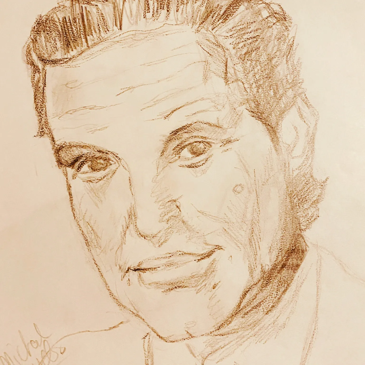 Illustrated portrait